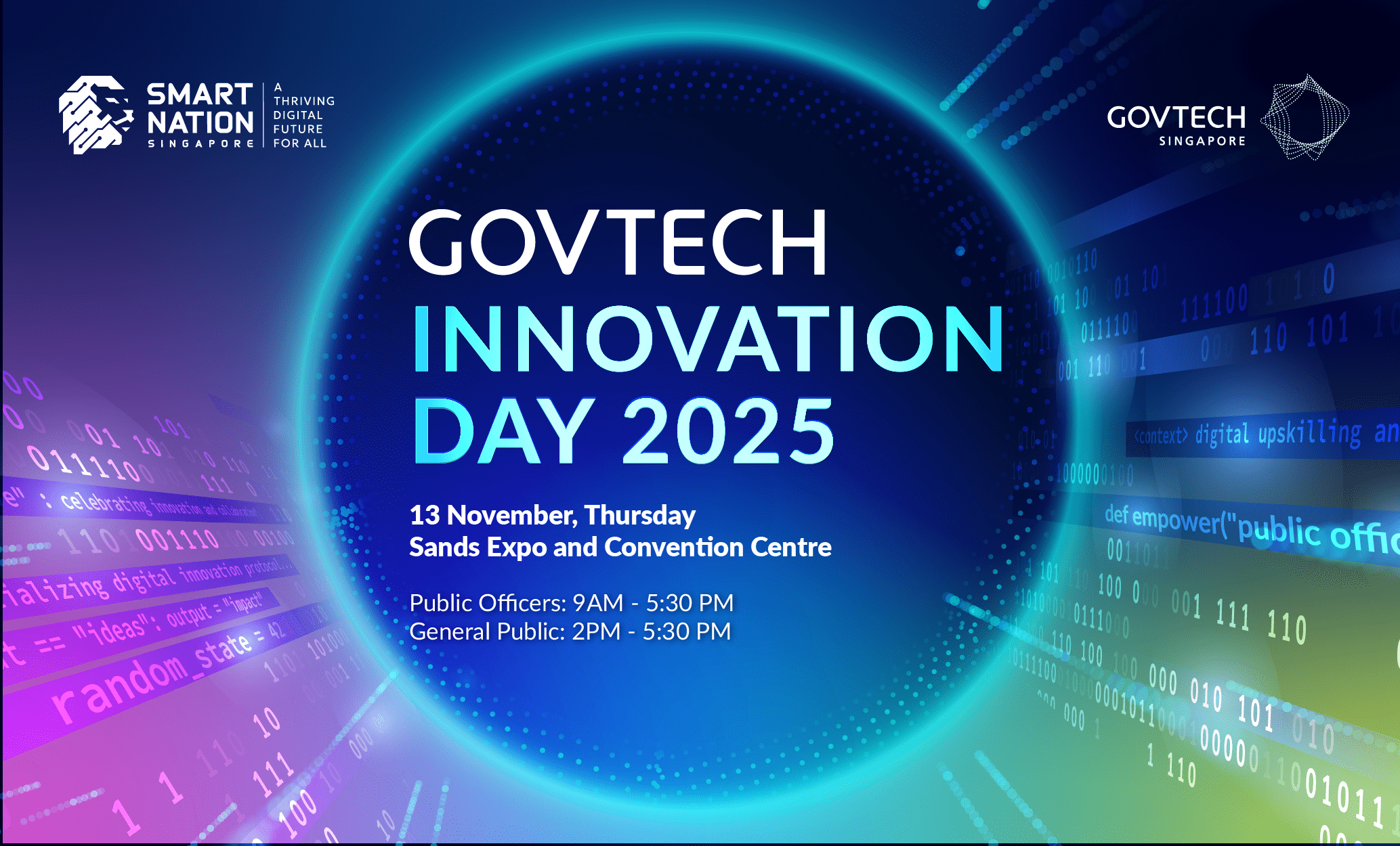 GovTech Innovation Day Banner